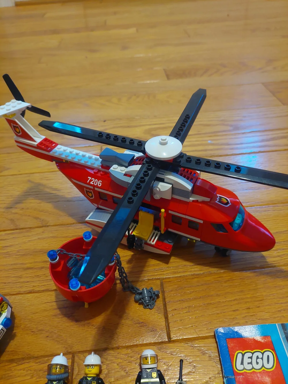 LEGO City Fire Rescue Helicopter and Rescue Vehicle Set